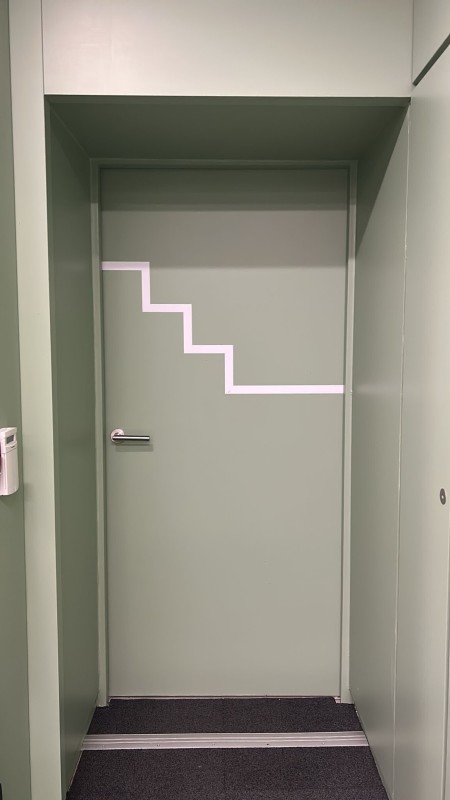 Signalétique intérieure complète sur 7 étages à Lyon