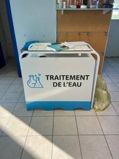 Fabrication d'un panneau pour Piscine Aindinoise