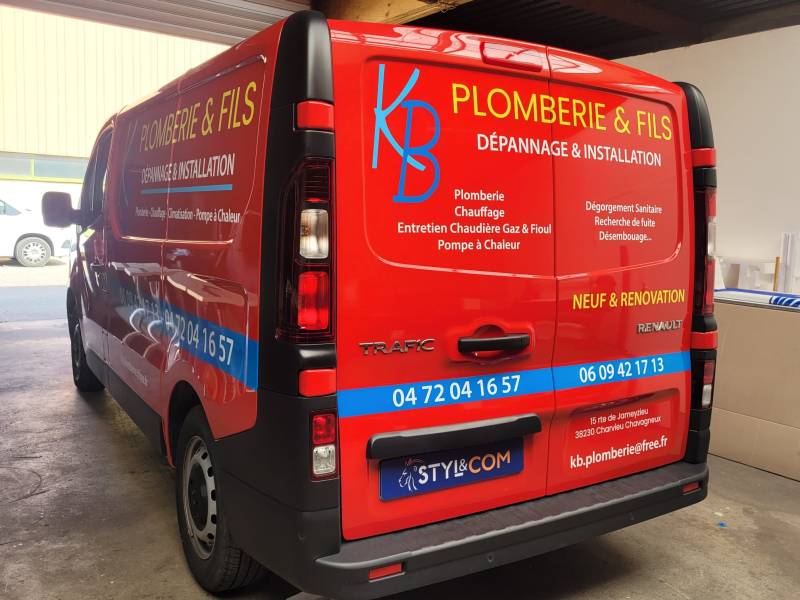 Une décoration en adhésif brillant près de LYON