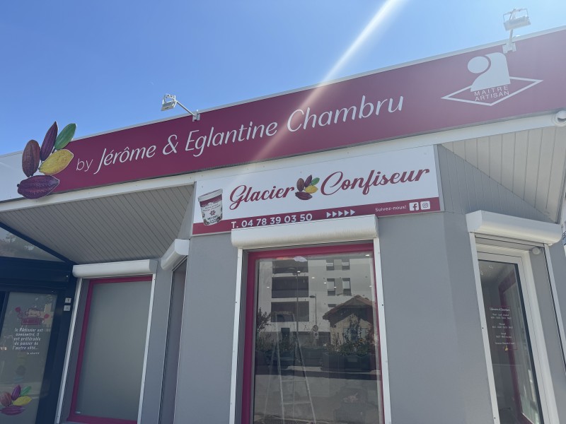 ENSEIGNE EN DIBOND A MEYZIEU