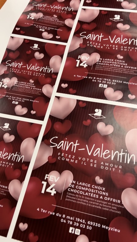 Une Affiche Époustouflante pour la Pâtisserie de Meyzieu