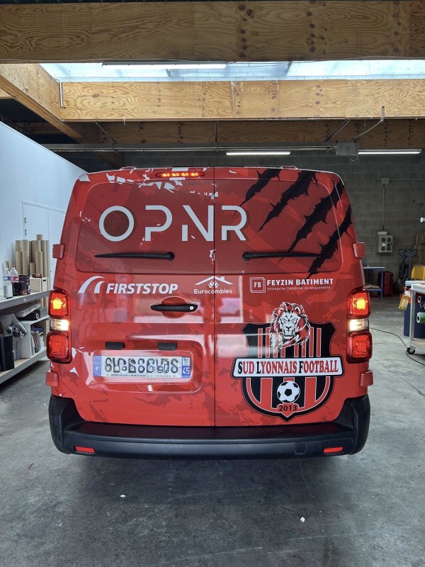 Pose d'un covering à Lyon