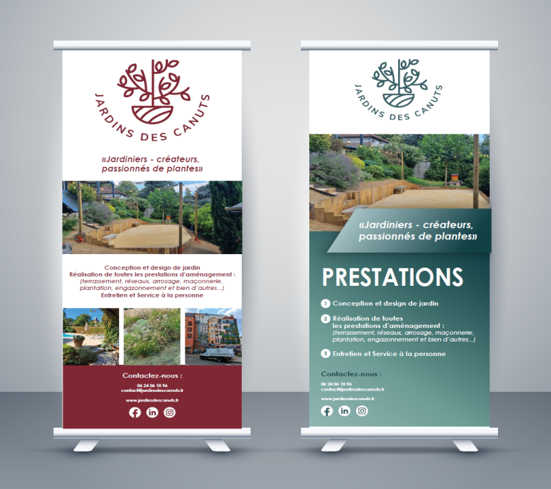 Mockup Roll-up près de Lyon