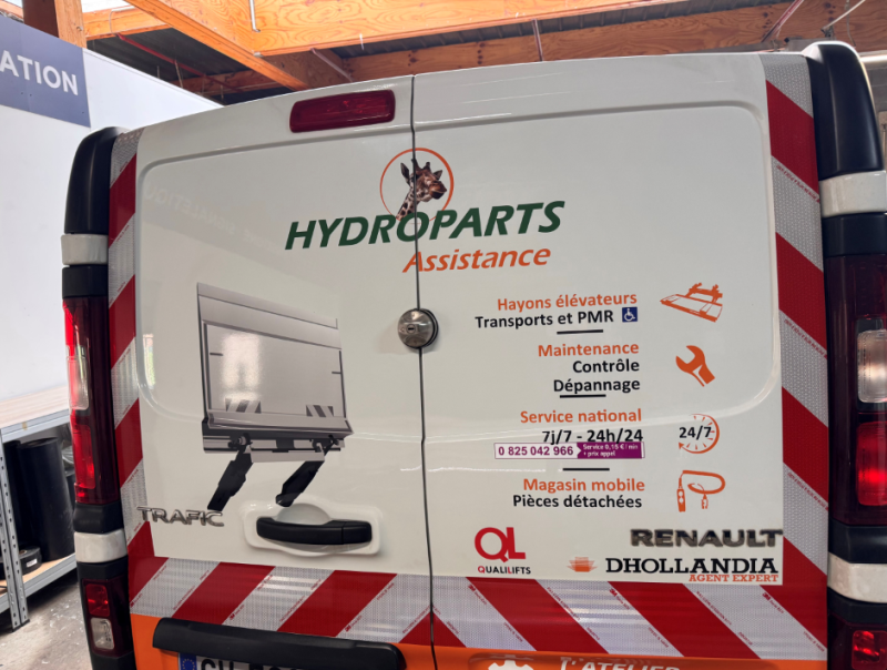 dépose et pose sur un trafic L1H1 près de Lyon