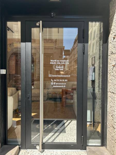 Une signalétique extérieure effectué à Lyon