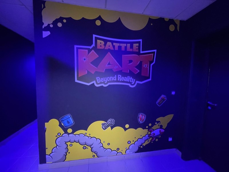 Création, production et pose de A à Z pour un karting à Mornant près de Lyon