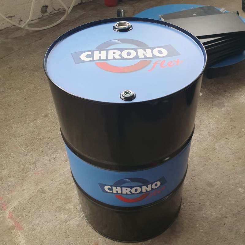 Fabrication et pose d’enseigne publicitaire en dibond pour Chrono Flex à Saint-Herblain