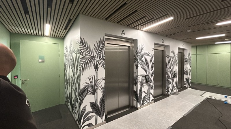 Signalétique intérieur à Part Dieu Lyon