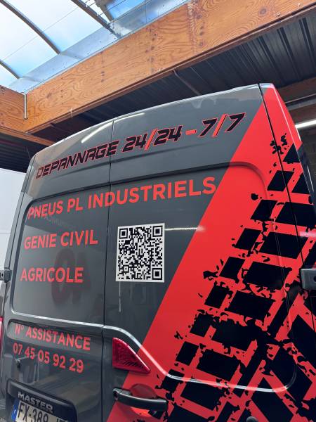 Pose d'un semi covering pour une entreprise à Meyzieu