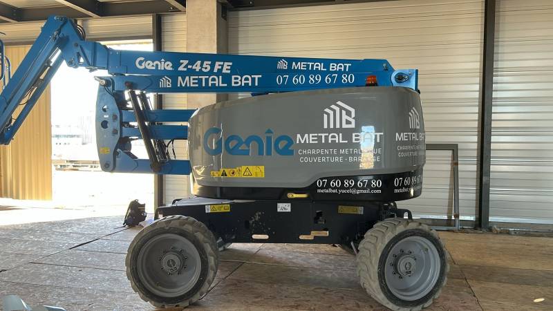 Flocage d’une nacelle pour METAL BAT