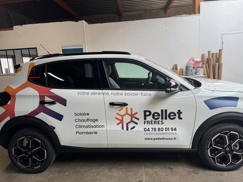 Semi covering pour pellet