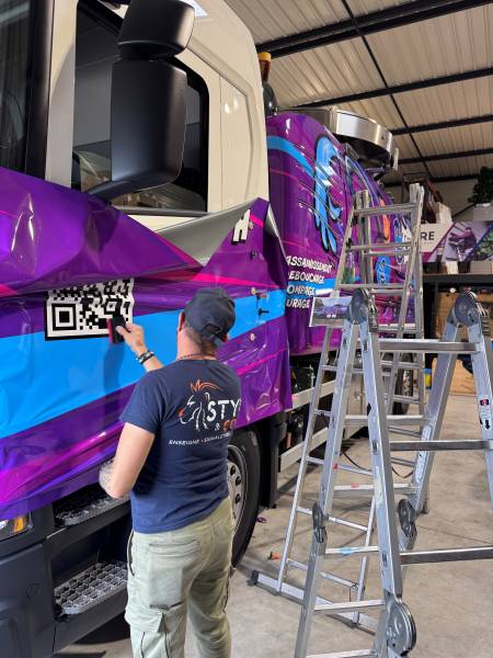 préparation d'un total covering à Laboisse près de Lyon 